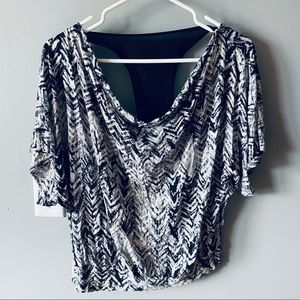 Express printed blouse